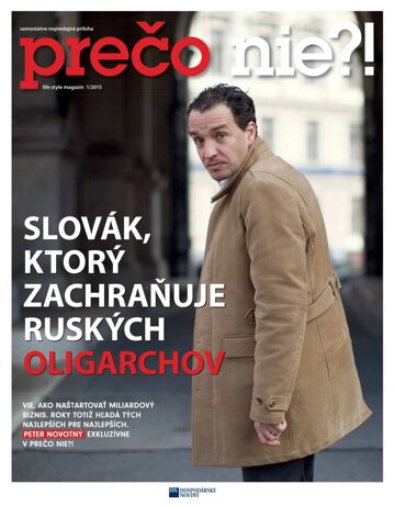 Obálka e-magazínu prečo nie?! február 2015