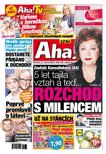 Obálka e-magazínu AHA! 11.6.2015