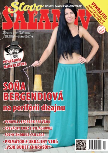 Obálka e-magazínu Slovo Šaľanov 7/2015
