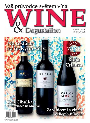 Obálka e-magazínu WINE & Degustation