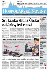 Obálka e-magazínu Hospodářské noviny 230 - 26.11.2012