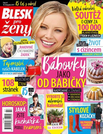 Obálka e-magazínu Blesk pro ženy 47/2019