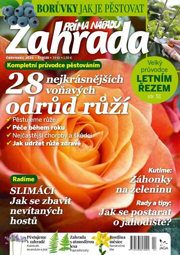 Obálka e-magazínu Zahrada prima nápadů 4/2020