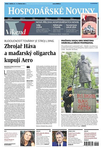 Obálka e-magazínu Hospodářské noviny 113 - 12.6.2020