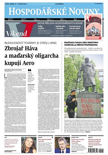 Obálka e-magazínu Hospodářské noviny 113 - 12.6.2020