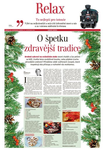 Obálka e-magazínu LN+ Morava - 20.11.2021