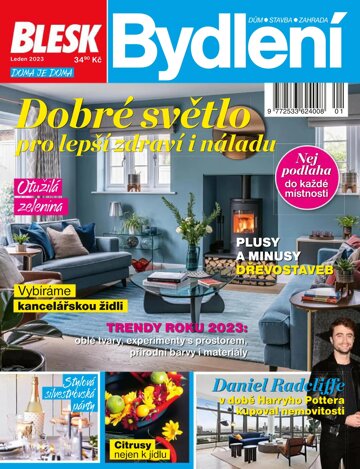 Obálka e-magazínu Blesk Bydlení 1/2023