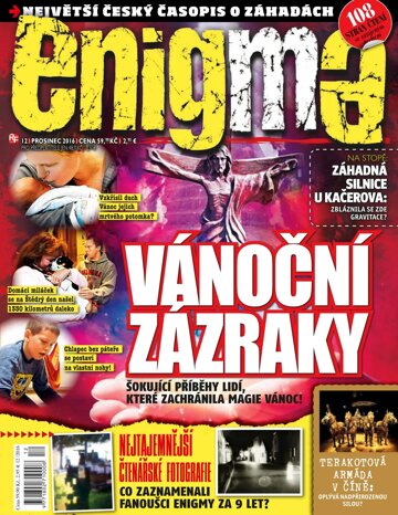 Obálka e-magazínu Enigma 12/16