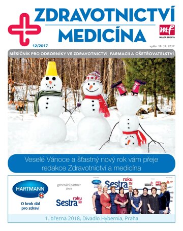 Obálka e-magazínu Zdravotnictví a medicína 12/2017