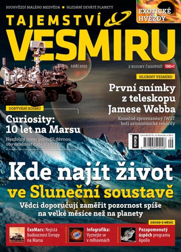 Obálka e-magazínu Tajemství Vesmíru 9/2022