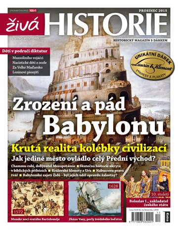Obálka e-magazínu Živá historie 12/2015