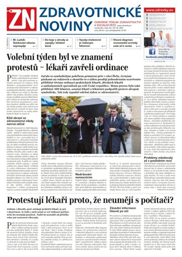 Obálka e-magazínu Ze Zdravotnictví 43/2017