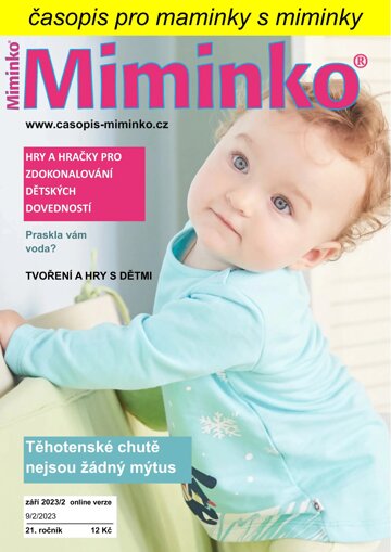 Obálka e-magazínu Miminko 9.2.2023
