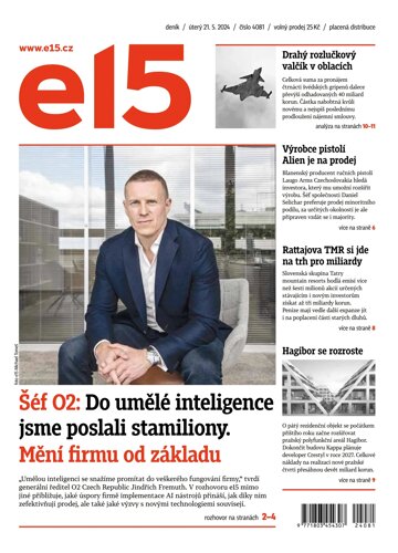 Obálka e-magazínu E15 21.5.2024