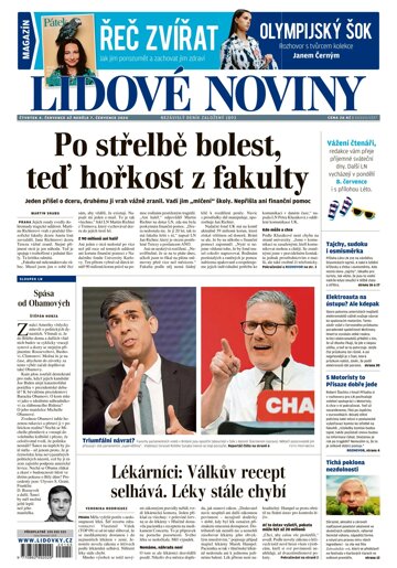 Obálka e-magazínu Lidové noviny 4.7.2024