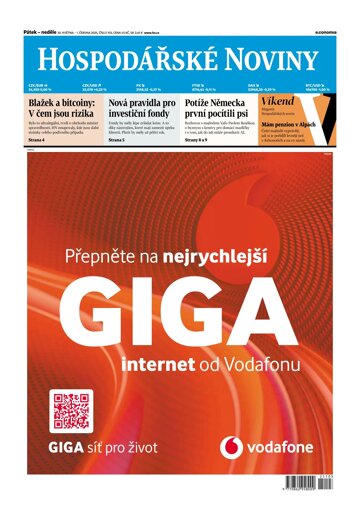 Obálka e-magazínu Hospodářské noviny 103 - 30.5.2025
