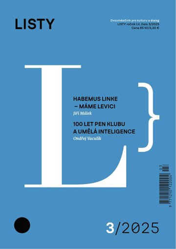 Obálka e-magazínu Listy 3/2025