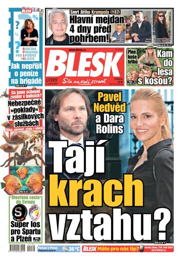 Obálka e-magazínu Blesk 5.8.2025