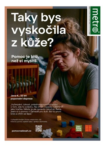 Obálka e-magazínu deník METRO 8.10.2025