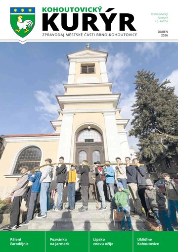 Obálka e-magazínu Kohoutovický Kurýr 4/2026