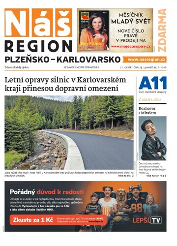 Obálka e-magazínu Náš Region - Karlovarsko 25/2026