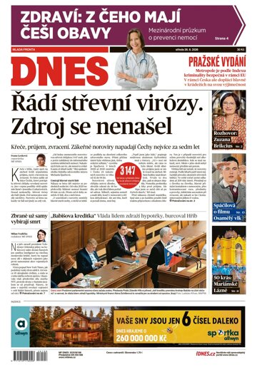 Obálka e-magazínu MF Dnes 26.8.2026