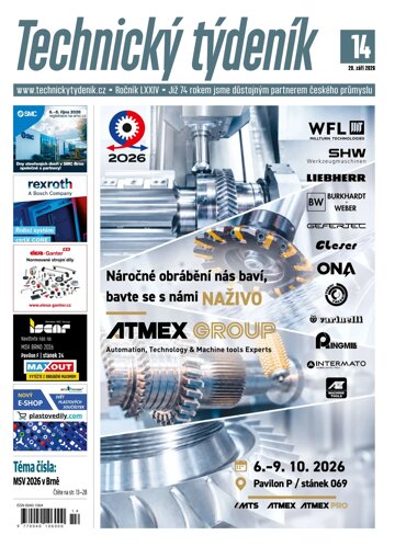 Obálka e-magazínu Technický týdeník 14/2026
