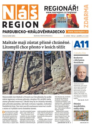 Obálka e-magazínu Náš Region - Pardubicko/Královéhradecko 41/2026