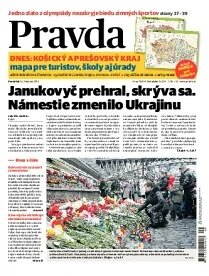 Obálka e-magazínu Pravda 24.2.2014