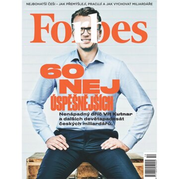 Obálka audioknihy Forbes říjen 2016