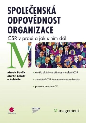 Obálka knihy Společenská odpovědnost organizace