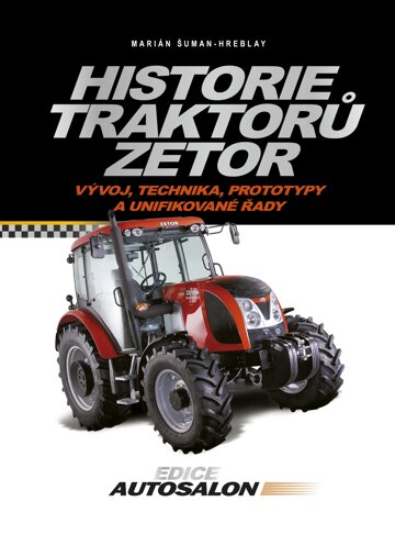Obálka knihy Historie traktorů Zetor