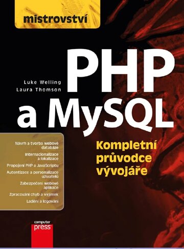 Obálka knihy Mistrovství - PHP a MySQL