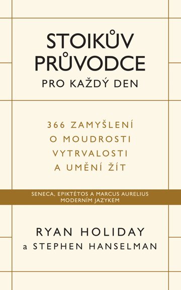 Obálka knihy Stoikův průvodce pro každý den