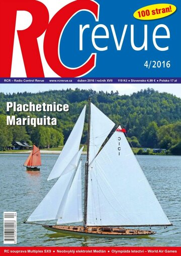 Obálka e-magazínu RC revue 4/16