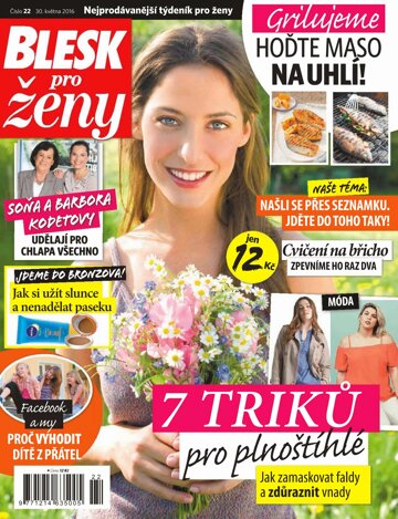 Obálka e-magazínu Blesk pro ženy 30.5.2016