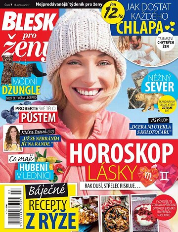 Obálka e-magazínu Blesk pro ženy 13.2.2017