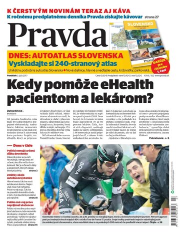 Obálka e-magazínu Pravda 3.7.2017