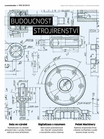 Obálka e-magazínu Hospodářské noviny - příloha 074 - 19.4.2021 Budoucnost strojírenství