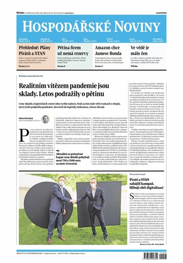 Obálka e-magazínu Hospodářské noviny 096 - 19.5.2021