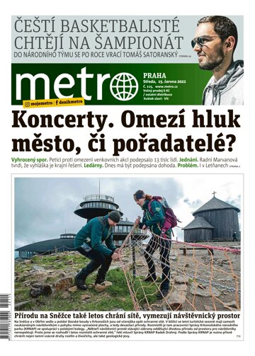 Obálka e-magazínu deník METRO 15.6.2022
