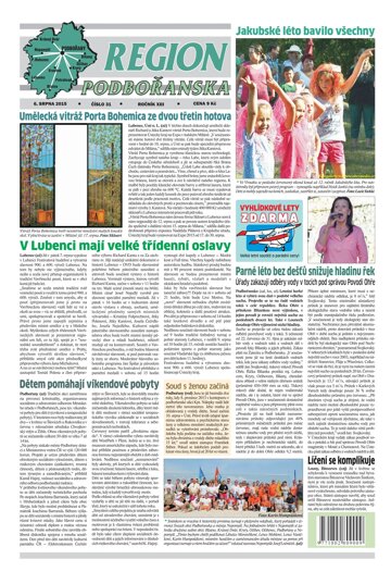 Obálka e-magazínu Region Podbořanska 31/2015