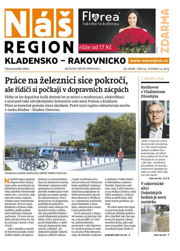 Obálka e-magazínu Náš Region - Kladensko/Rakovnicko 14/2023