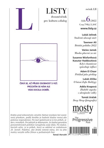 Obálka e-magazínu Listy 6/2022