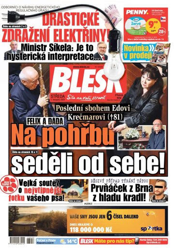 Obálka e-magazínu Blesk 1.11.2023