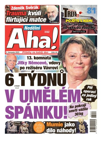 Nedělní AHA! 5.11.2023