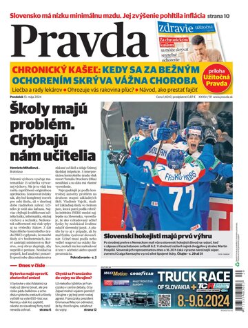 Obálka e-magazínu Pravda 13. 5. 2024