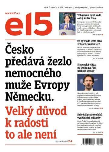 Obálka e-magazínu E15 22.5.2024