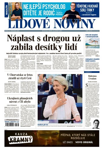 Obálka e-magazínu Lidové noviny 19.7.2024