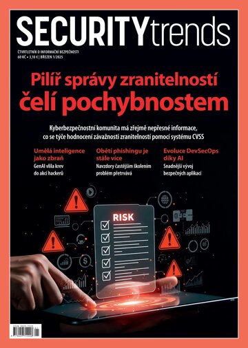 Obálka e-magazínu SECURITYtrends 1/2025